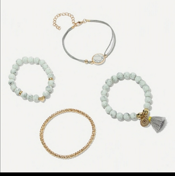 Boho bracelets 4pc. - Picture 2 of 2